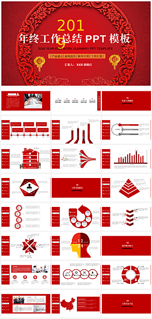工作总结汇报PPT模板