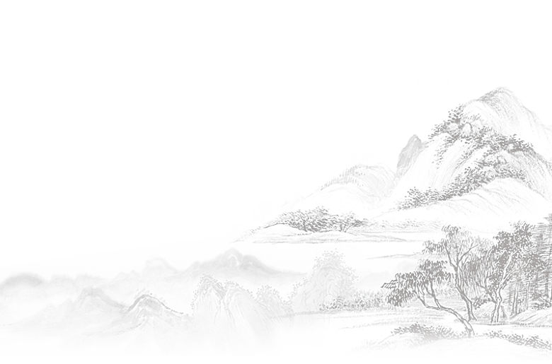 中国风元素水墨山水免扣素材