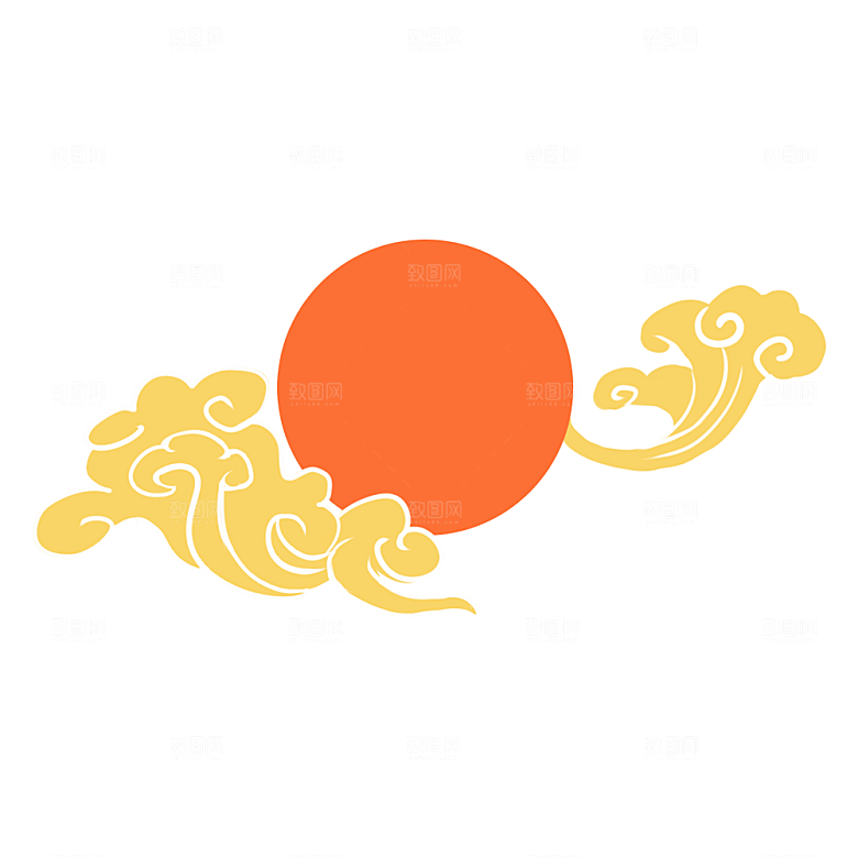 九九重阳节卡通贴纸敬老仙鹤祥