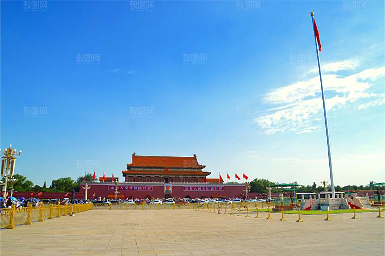 北京天安门广场风光