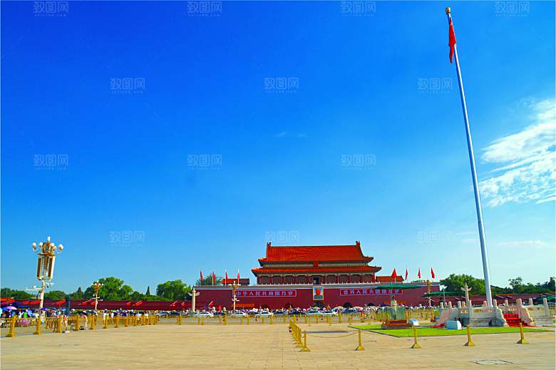 北京天安门广场风光