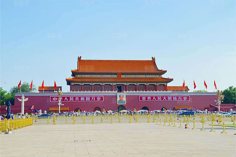 北京天安门广场风光