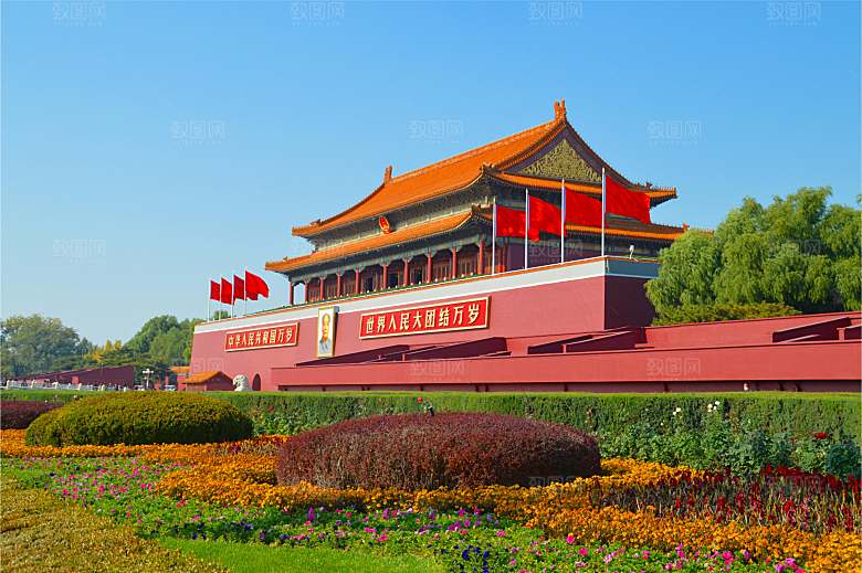 北京天安门广场风光