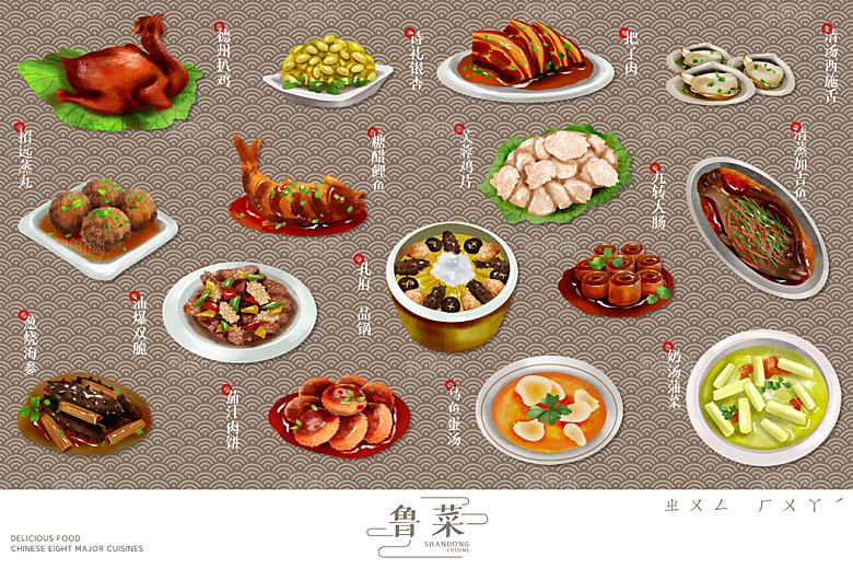 鲁菜山东特色厚涂美食