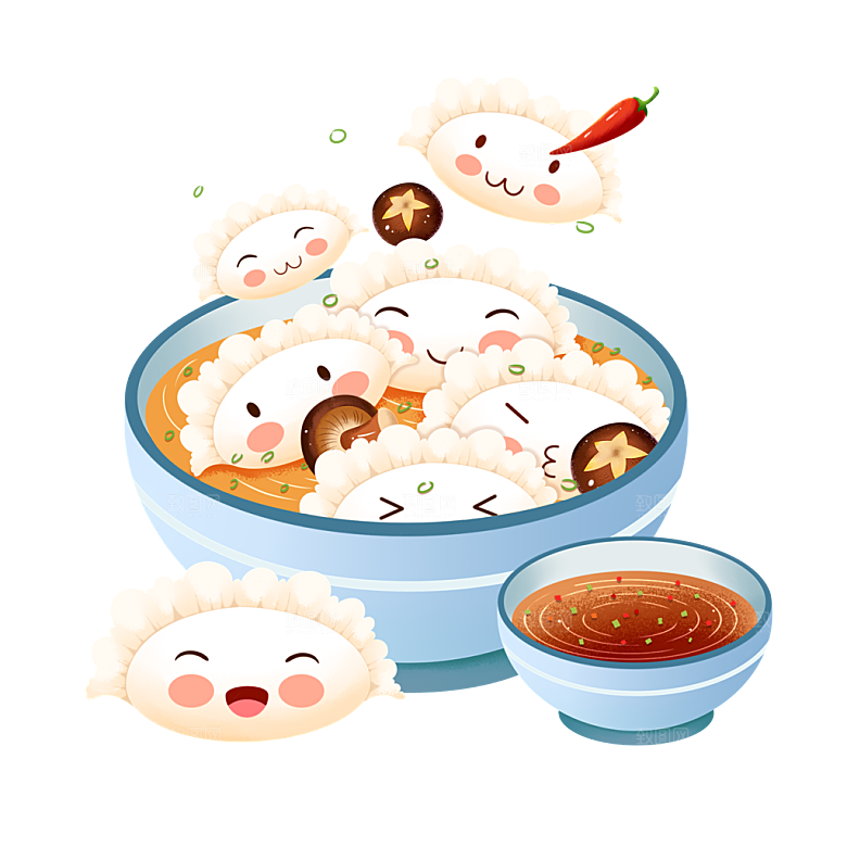 小雪时节吃饺子冬至