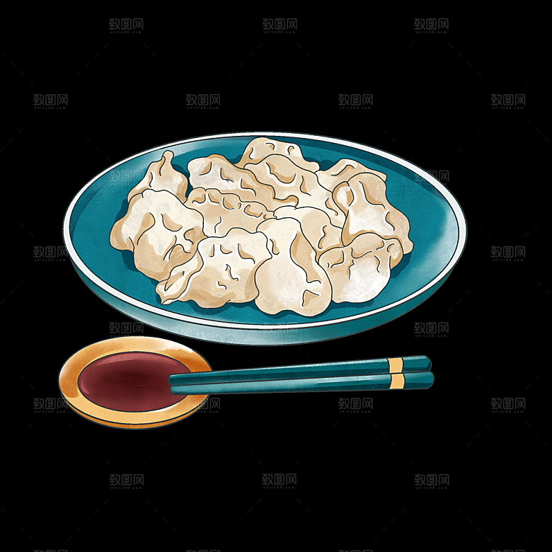饺子寒冷冬天吃饺子