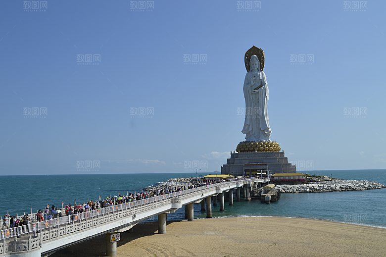海南 三亚南山寺南海观音