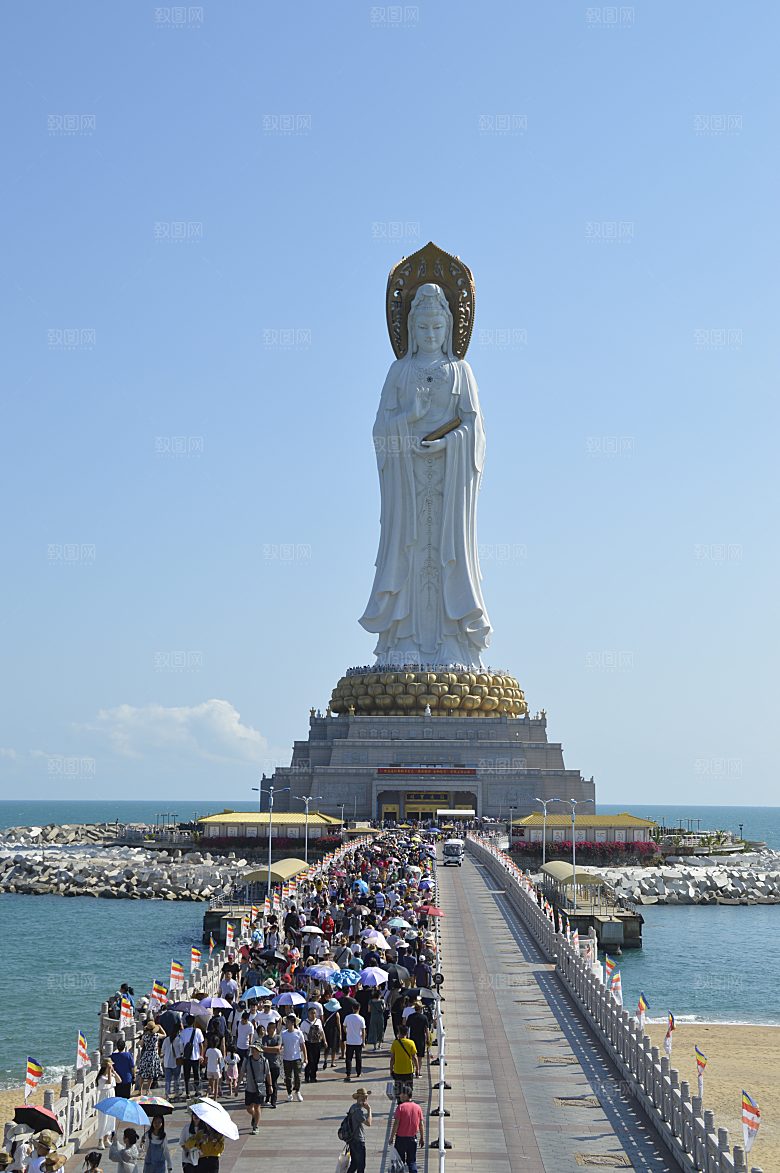 海南 三亚南山寺南海观音
