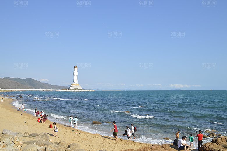 海南 三亚南山寺南海观音