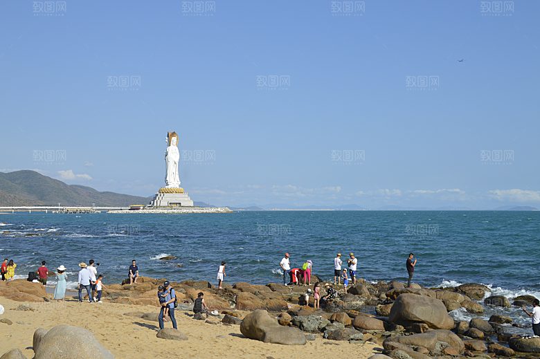 海南 三亚南山寺南海观音