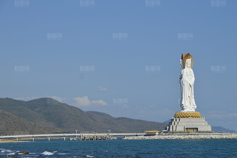 海南 三亚南山寺南海观音