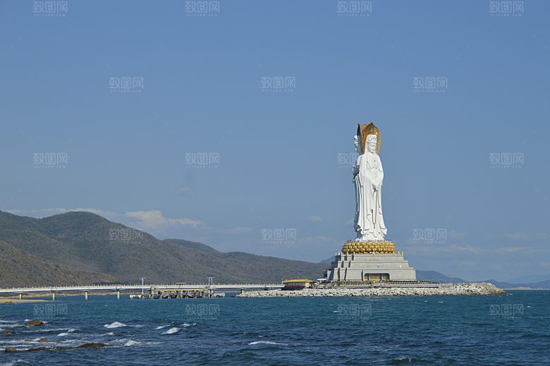 海南 三亚南山寺南海观音