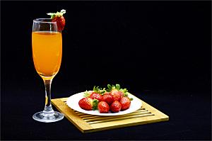 水果果汁杯子玻璃杯