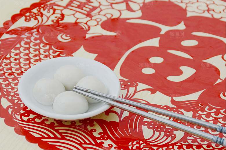 中华美食 元宵节汤圆
