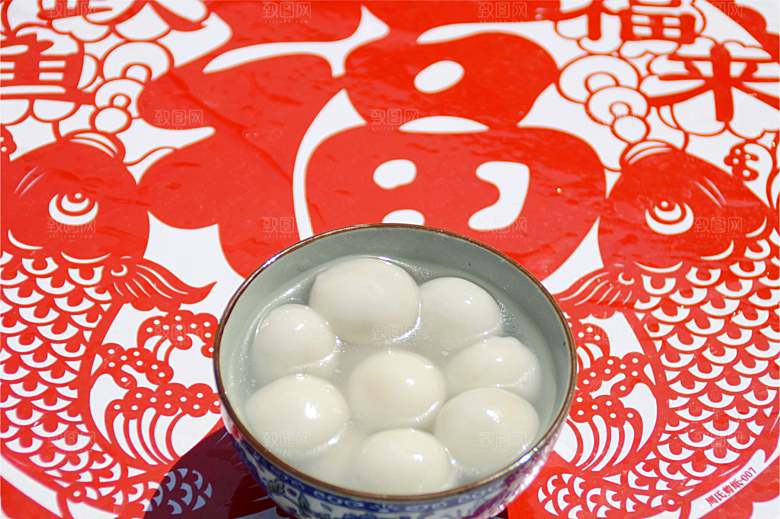 中华美食 元宵节汤圆