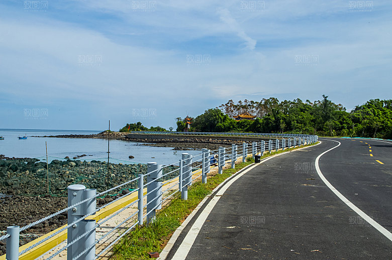 海南岛 儋州峨蔓风力发电机场