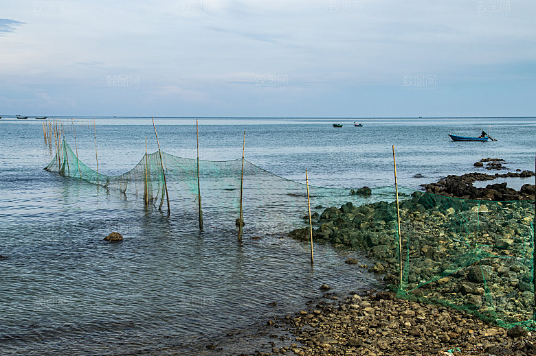 海南岛 儋州峨蔓风力发电机场