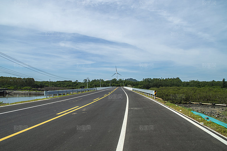 海南岛 儋州峨蔓风力发电机场