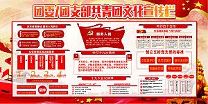 团委团支部党建展板