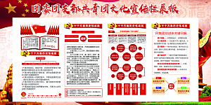 团委团支部党建展板