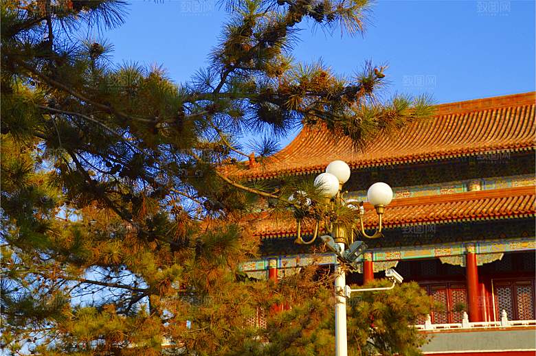 北京故宫古代建筑风光