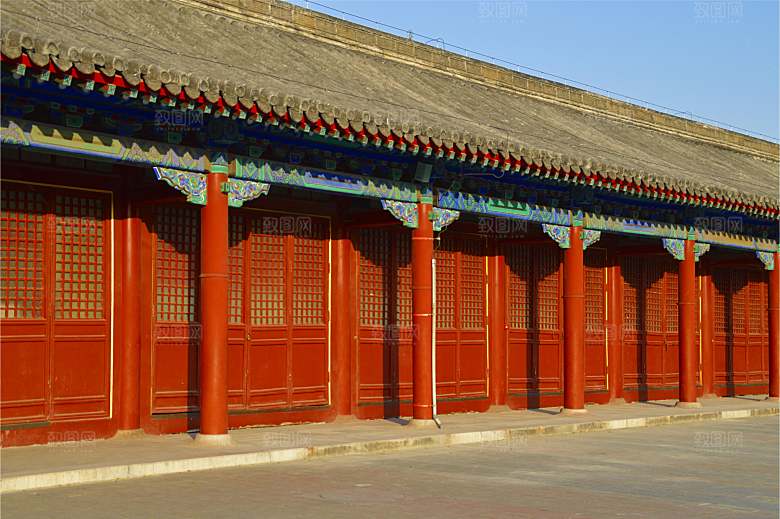 北京故宫古代建筑风光