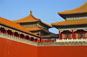 北京故宫古代建筑风光