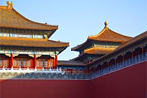北京故宫古代建筑风光