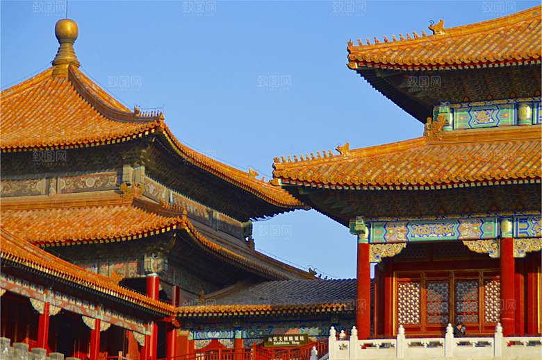 北京故宫古代建筑风光