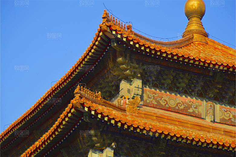 北京故宫古代建筑风光