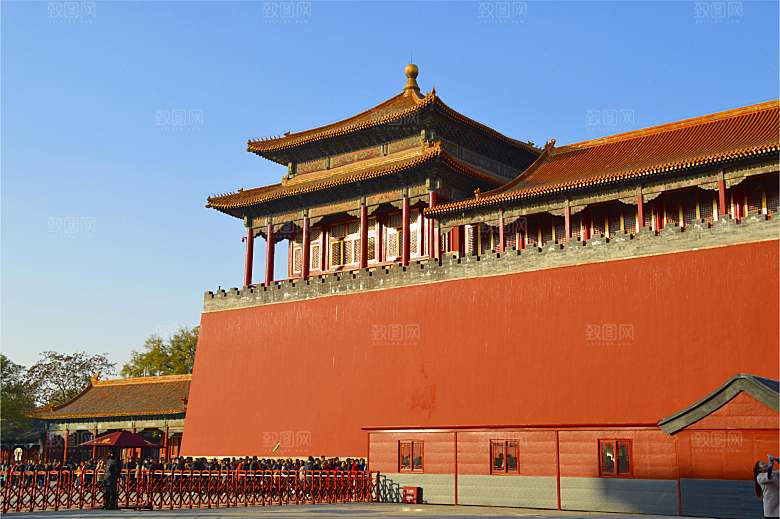 北京故宫古代建筑风光