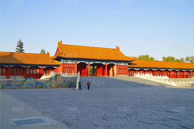 北京故宫古代建筑风光