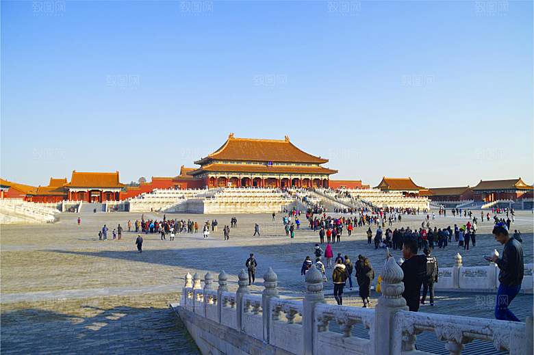 北京故宫古代建筑风光