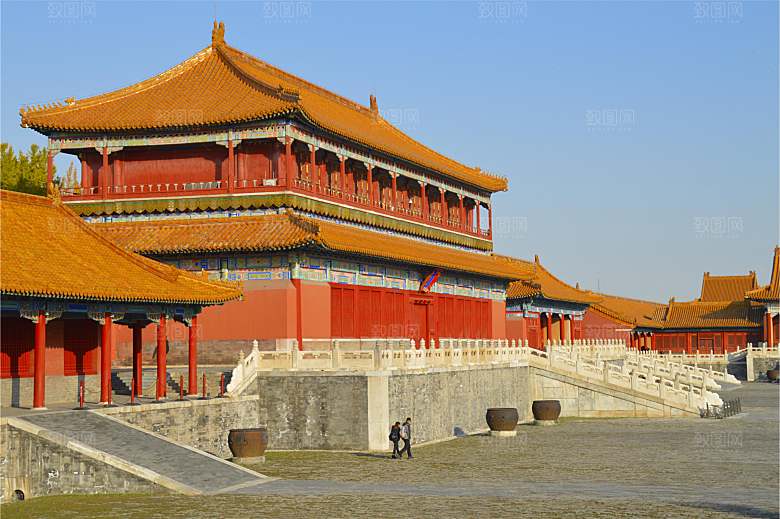 北京故宫古代建筑风光
