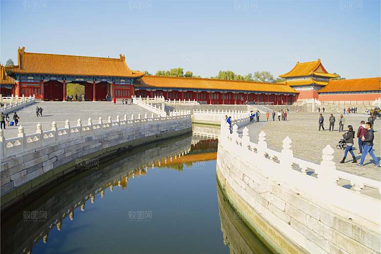 北京故宫古代建筑风光