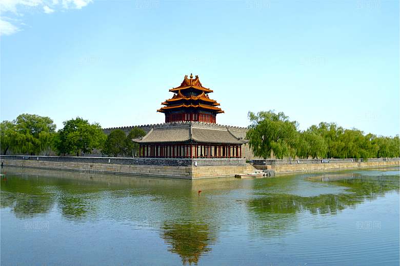 北京故宫古代建筑风光