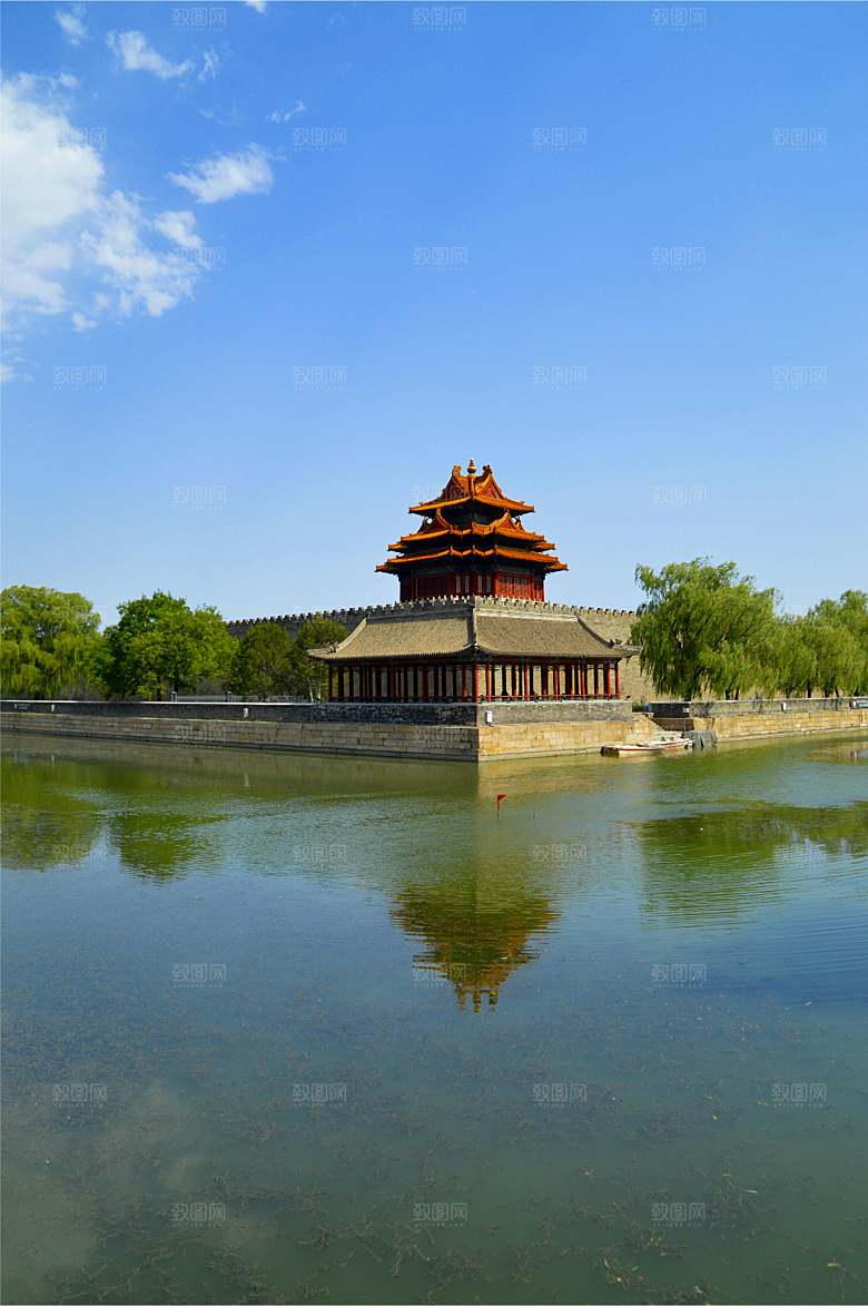 北京故宫古代建筑风光