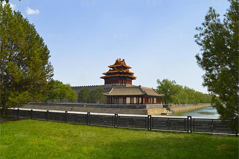 北京故宫古代建筑风光