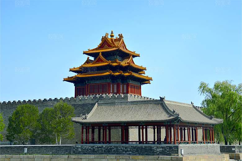 北京故宫古代建筑风光