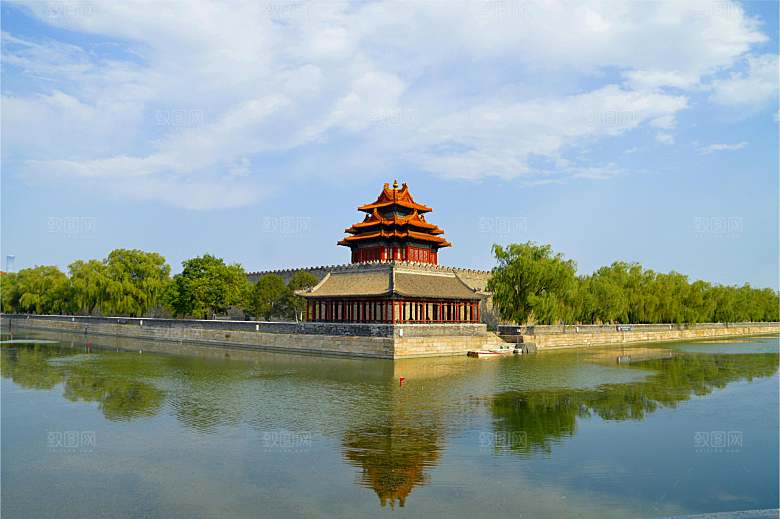 北京故宫古代建筑风光