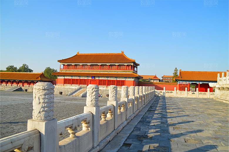 北京故宫古代建筑风光