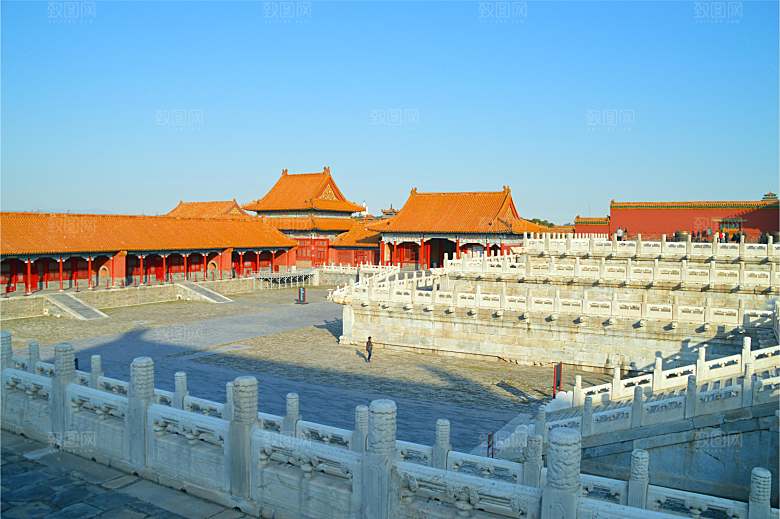 北京故宫古代建筑风光
