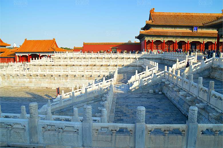 北京故宫古代建筑风光