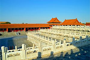 北京故宫古代建筑风光