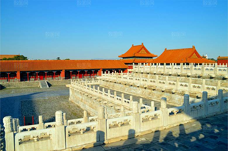 北京故宫古代建筑风光