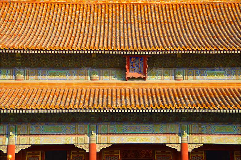 北京故宫古代建筑风光