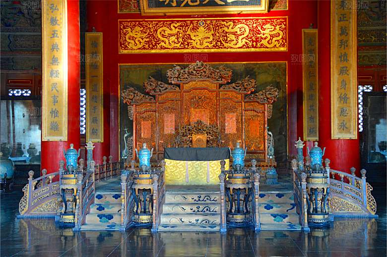 北京故宫古代建筑风光