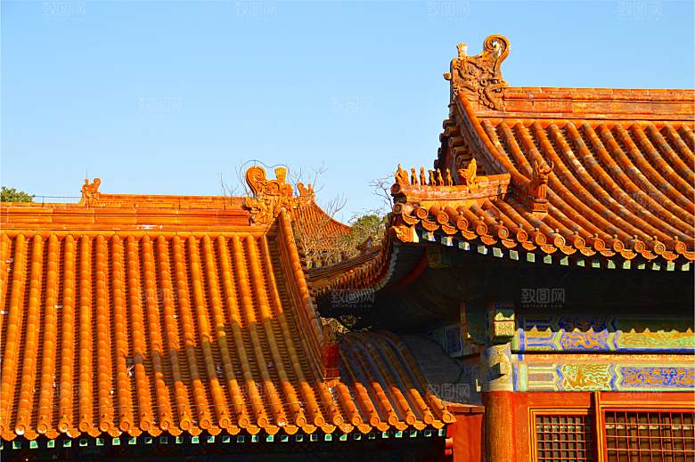 北京故宫古代建筑风光