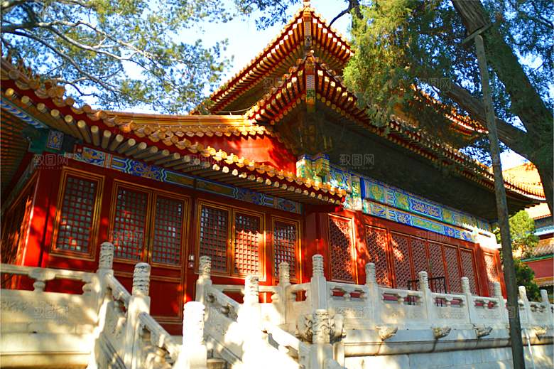 北京故宫古代建筑风光