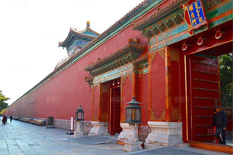 北京故宫古代建筑风光